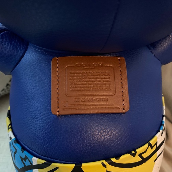 Limited Edition Coach Mickey Mouse stuffed animal. 18” bum to ears. NWT!! - Picture 7 of 10